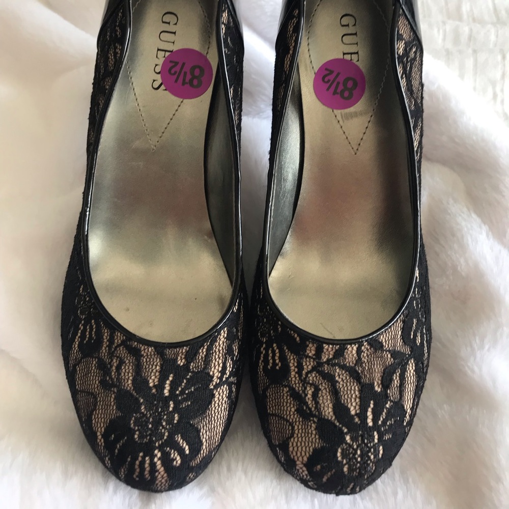 Lace high heels (size 8.5)